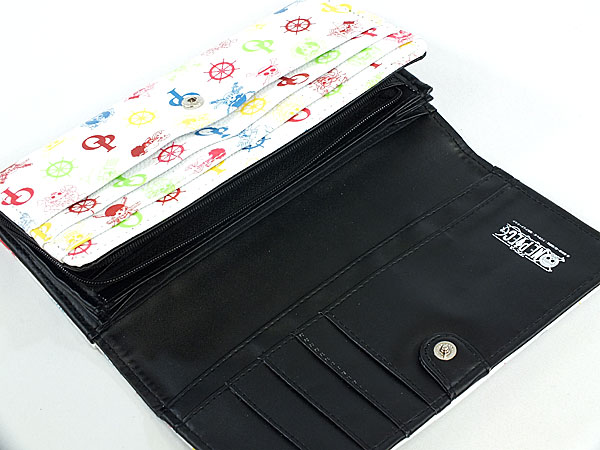 楽天市場 ワンピース 海賊旗 長財布 Op 1612 ホワイト リコメン堂ファッション館