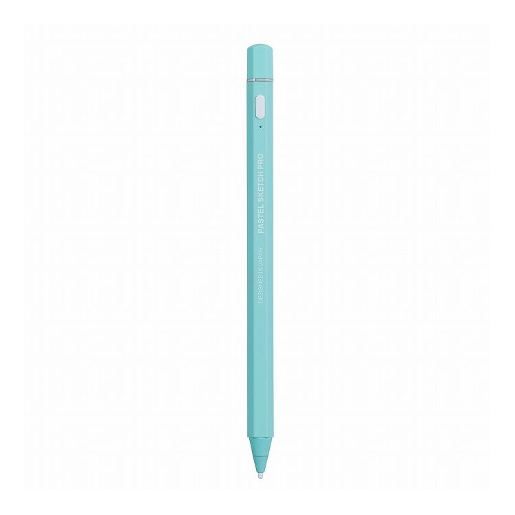 プリンストン アクティブスタイラス「PASTEL SKETCH PRO」 汎用-iPad用モード切替機能搭載 ペン先2mm 充電式 ペン先交換 グリーン PSA-TPR06-GR【送料無料】