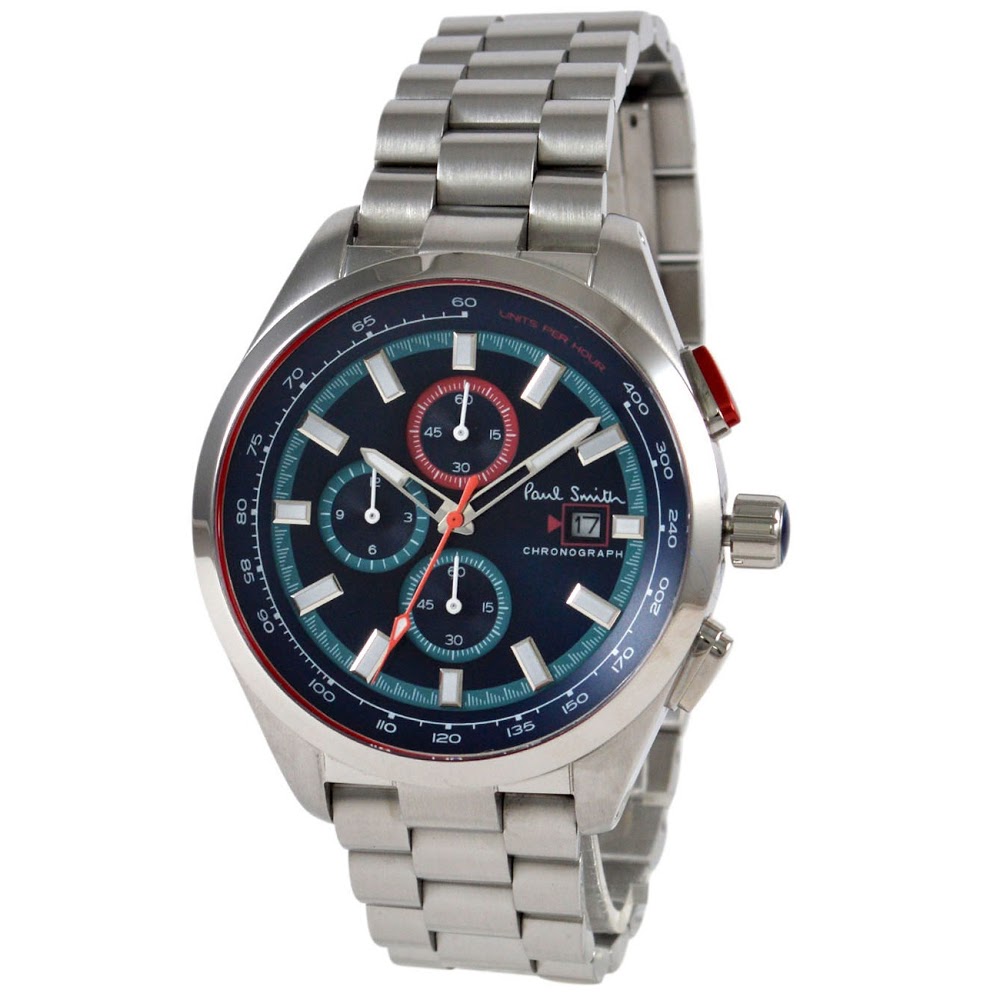 最新のデザイン メンズ腕時計 ポールスミス Paul Smith Ps クロノグラフ メンズ 腕時計 送料無料 Kantivet Com Np