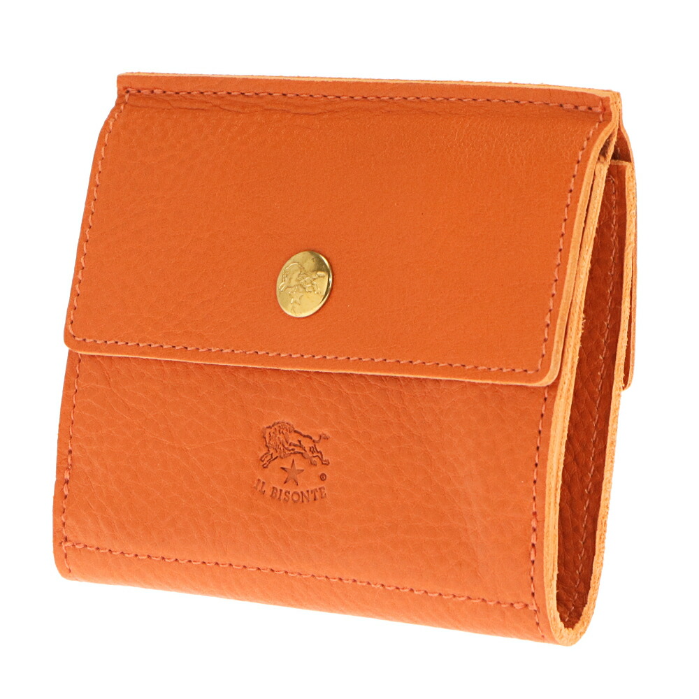 Il Bisonte レディース財布 イルビゾンテ C0910 Bisonte 166 ダブルホック財布 メンズ C0910 166 送料無料 リコメン堂ファッション館