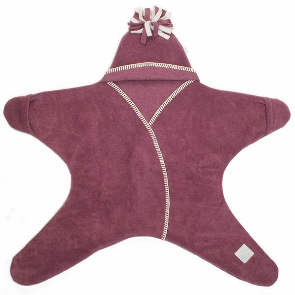 Tuppence&Crumble タッペンスアンドクランブル 星型フリースアフガン スターラップ 4-10M パープル 1個 生後4ヶ月~生後10ヶ月頃【送料無料】【ポイント10倍】