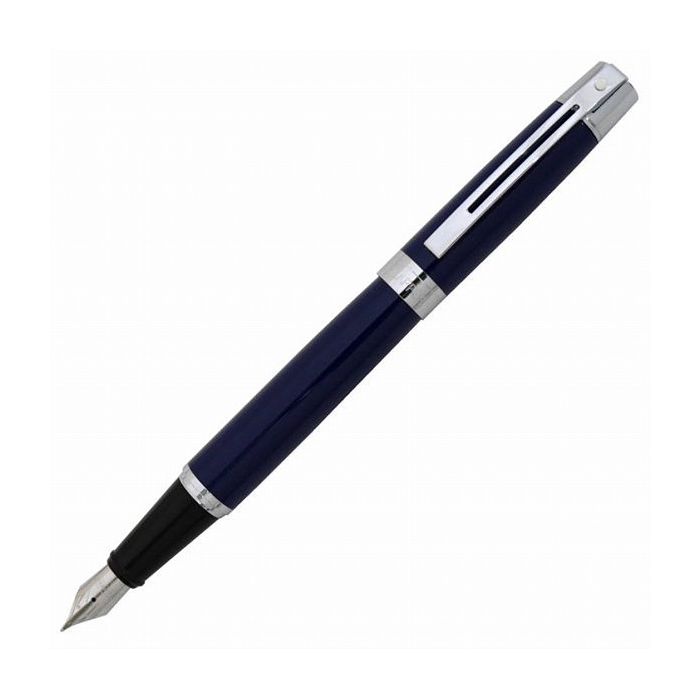 SHEAFFER シェーファー シェーファー300 グロスブルー 万年筆 ペン先 M 中字 おしゃれ プレゼント 贈り物 祝い品【送料無料】｜リコメン堂ファッション館