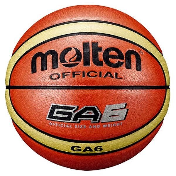モルテン(Molten) バスケットボール6号球 GA6(オレンジ) BGA6【送料無料】