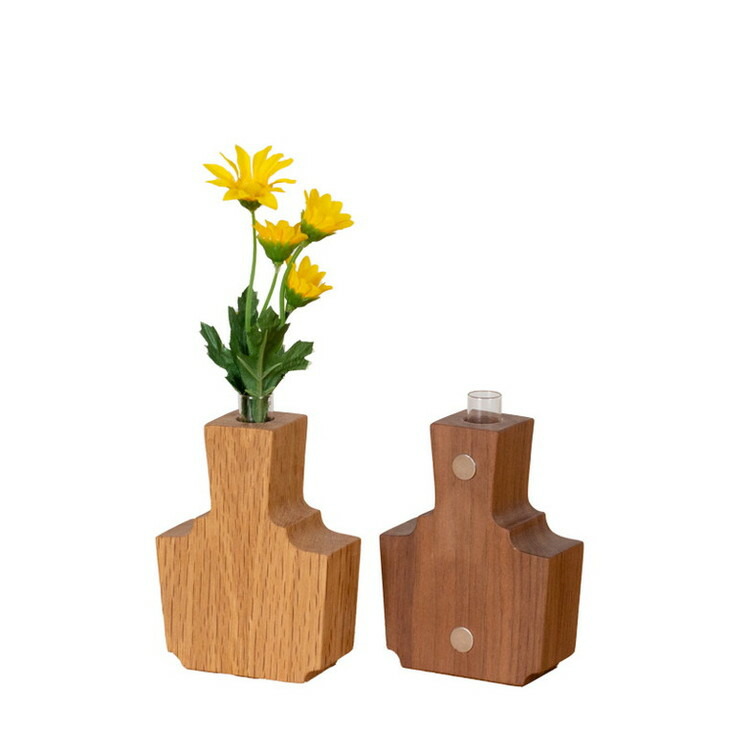 楽天市場】木工房玄 高塚和則 壁掛け棚 ミズナラ|インテリア 一輪挿し