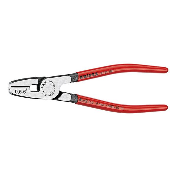 KNIPEX(クニペックス) 9781-180 エンドスリーブ用圧着ペンチ【送料無料】(代引不可)｜リコメン堂インテリア館
