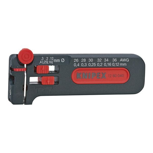 KNIPEX(クニペックス) 1280-040 ミニストリッパー (SB)【送料無料】(代引不可)