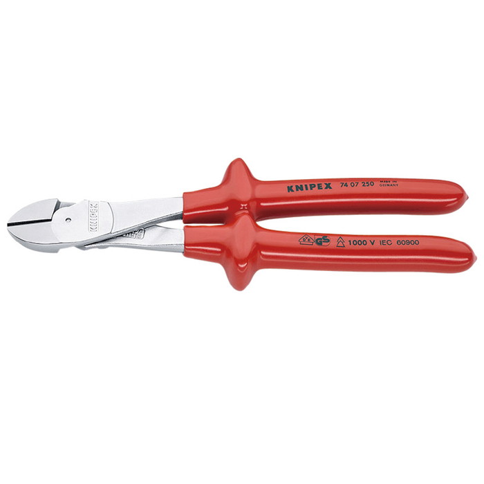 KNIPEX(クニペックス) 7407-250 絶縁強力斜ニッパー 1000V(代引不可)【送料無料】 8,935円