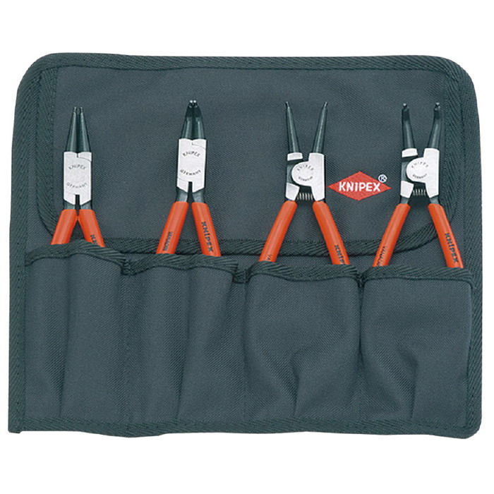 KNIPEX(クニペックス) 001956 スナップリングプライヤーセット(4本組)(代引不可)【送料無料】｜リコメン堂インテリア館