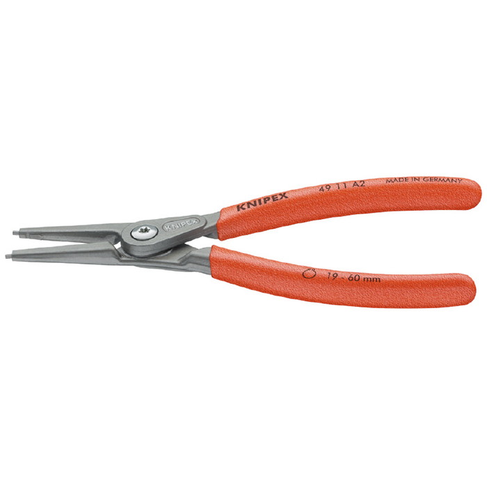 KNIPEX(クニペックス) 4911-A4 軸用精密スナップリングプライヤー 直(SB)(代引不可)【送料無料】