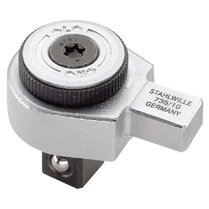 STAHLWILLE(スタビレー) 735/10 トルクレンチ差替ヘッド(ラチェット) (58250010)(代引不可)【送料無料】|リコメン堂インテリア館