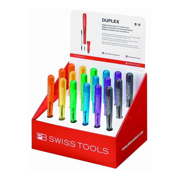 PB SWISS TOOLS ピービ—スイスツールズ レインボー差替ドライバディスプレイセット 168-00POSCOL(代引不可)【送料無料】|リコメン堂インテリア館