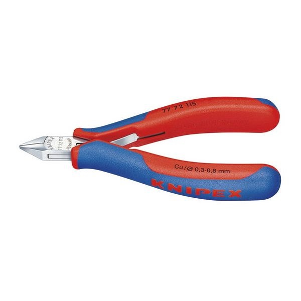 KNIPEX(クニペックス) 7772-115 エレクトロニクスニッパー (SB)【送料無料】(代引不可)