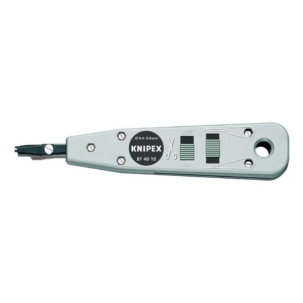 KNIPEX(クニペックス) 9740-10 LSA-PLUS端子用インサートツール【送料無料】(代引不可)