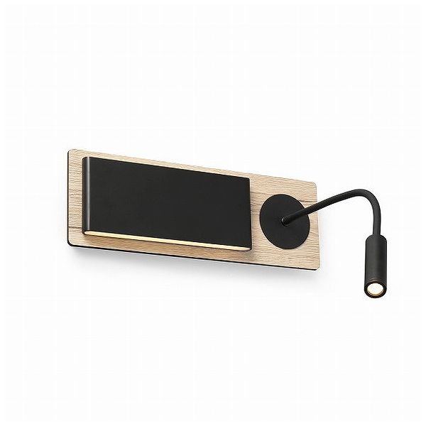 ゴーリキアイランド MOOD Black and wood wall lamp with reader FARO INDOOR ライト FA20062(代引不可)【送料無料】