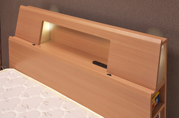 人気特価激安 ベッド ベッドフレーム シングル 軒先渡し 幅98cm 全長213cm 高80cm コンセント 収納付 組立 宮付き おしゃれ 代引不可 送料無料 魅了 Prestomaalaus Fi