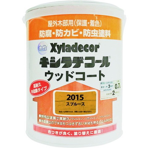 KANSAI 水性XDウッドコートS スプルース 0.7L 97670450000(代引不可)【送料無料】