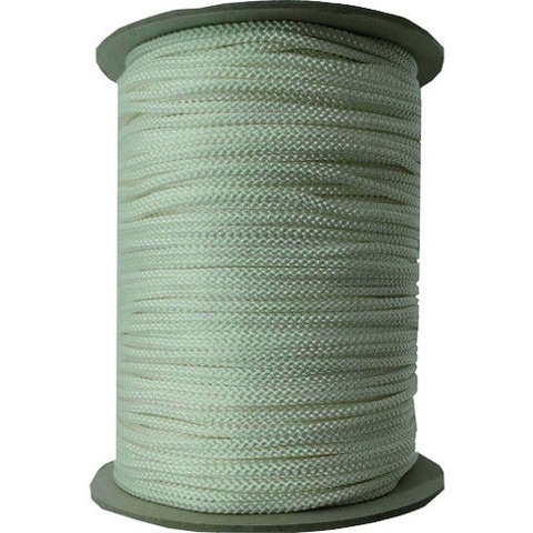 ユタカメイク 江戸打チ紐 白 約4mm×130m PAR8123(代引不可)【送料無料】