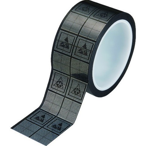 TRUSCO トラスコ クリーンルーム用ESDテープ50x50m 5巻セット CET5050M5(代引不可)【送料無料】 9,118円
