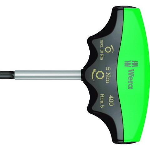 Wera 400 トルクドライバーT型 ヘックスプラス六角5.0 / 5.0 Nm 5081(代引不可)【送料無料】|リコメン堂インテリア館