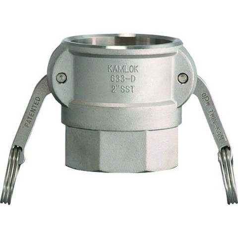 トヨックス 633-DB カムロック カプラー 雌ネジ 3インチ ステンレス SST 633DB3SST(代引不可)【送料無料】