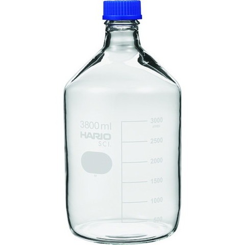 HARIO 耐熱ネジ口瓶 3.800mL NBO3.8LSCI(代引不可)【送料無料】