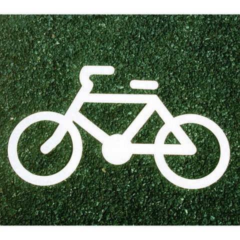 アトムペイント フロアサイン 自転車マーク (幅62cmx高サ35cm) 103692(代引不可)【送料無料】|リコメン堂インテリア館