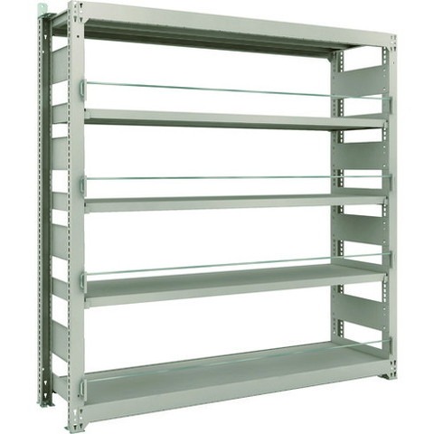 TRUSCO トラスコ 災害備蓄ラック M3型 1800X471XH1800 5段 単体 M3DS6655 組立品 組立設置不可(代引不可)【送料無料】