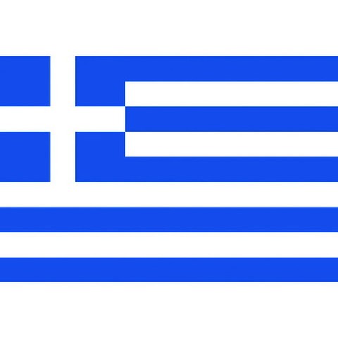 東京製旗 国旗No.1(70&times;105cm) ギリシャ 416225(代引不可)【送料無料】｜リコメン堂インテリア館