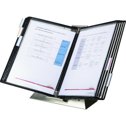 tarifold 掲示用抗菌ファイルスタンド(ステンレス) スタンドタイプ A4×10 434807(代引不可)【送料無料】