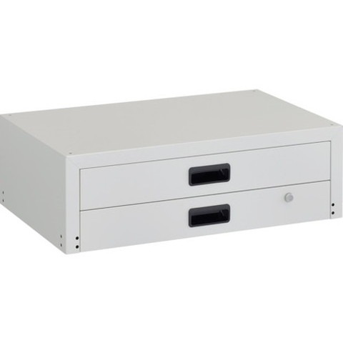 TRUSCO トラスコ ラビットワゴン用2段引出 700X450 W色 RBW75XW(代引不可)【送料無料】