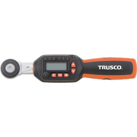 TRUSCO トラスコ ヘッド交換式ラチェットデジタルトルクレンチ 差込角9.5mm 12~60Nm HDT3060C(代引不可)【送料無料】｜リコメン堂インテリア館
