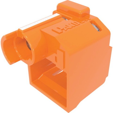 パンドウイット パッチコードロック(LANケーブルロック) オレンジ 10個入リ 専用工具1個付キ PSL-DCPLRE-OR PSLDCPLREOR(代引不可)【送料無料】