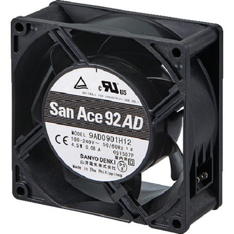 SanACE ACDCファンセットモデル(92×38mm センサ付) ST19AD0901H1H(代引不可)【送料無料】|リコメン堂インテリア館