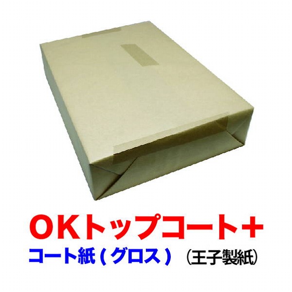 格安新品 4000枚 代引不可 送料無料 110kg 127 9g T B5 コート紙 Okトップコート コピー用紙 印刷用紙