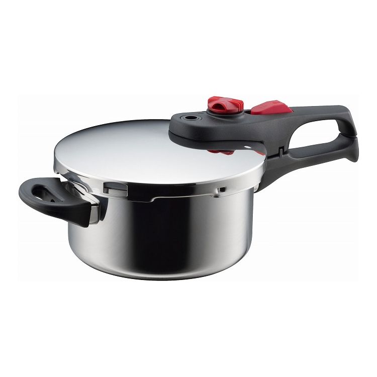 ステンレス圧力鍋 ステンレス単層底 圧力鍋3.0L SANE-1830 200V・IH対応送料無料 新