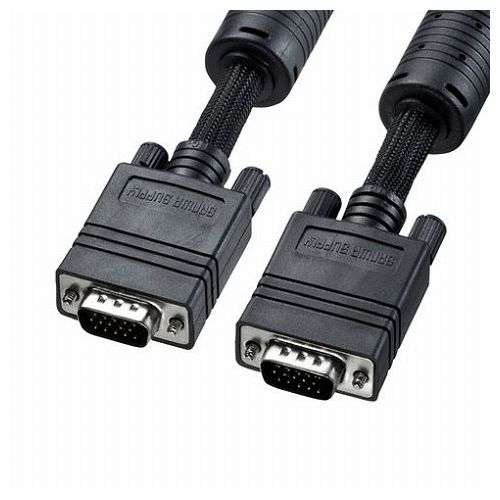 サンワサプライ ナイロンメッシュディスプレイケーブル KC-NMV100K(代引不可)【送料無料】