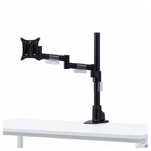 サンワサプライ 水平多関節液晶モニタアーム 1面 CR-LA1501BK(代引不可)【送料無料】|リコメン堂インテリア館
