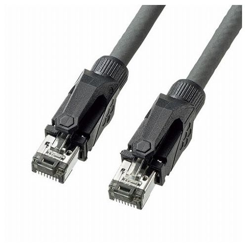 サンワサプライ カテゴリ6A STP LANケーブル KB-T6ASTP-10GY(代引不可)【送料無料】 4,561円
