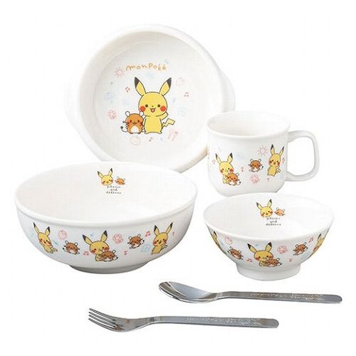モンポケ お子様食器ギフトセット 1142-073(代引不可)