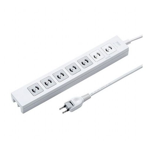 【5個セット】 サンワサプライ 電源タップ TAP-F27-2KPX5(代引不可)【送料無料】