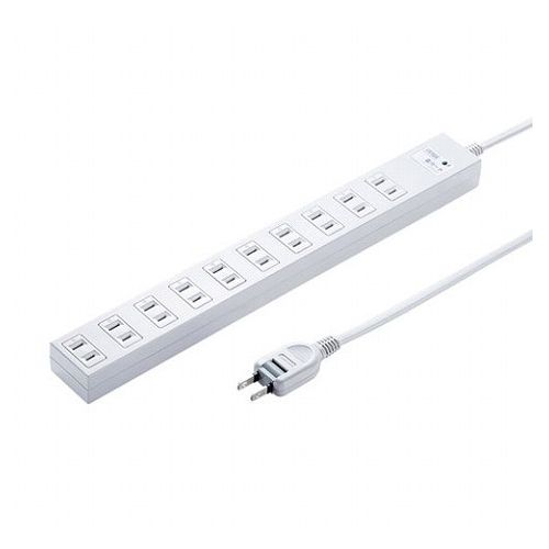【5個セット】 サンワサプライ 雷ガードタップ TAP-SP217-2X5(代引不可)【送料無料】