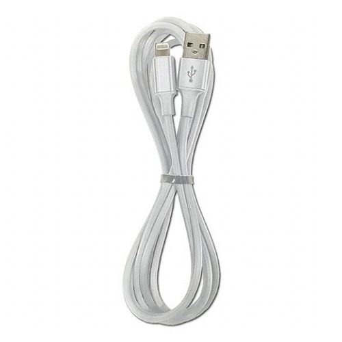 【20個セット】 ノーブランド USB - ライトニングケーブル ホワイト 2m LT-C-W2X20(代引不可)【送料無料】