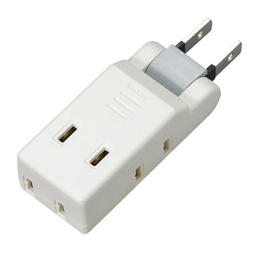 【20個セット】 YAZAWA 極小コーナータップ 4個口 ホワイト Y02CM400WHX20(代引不可)【送料無料】