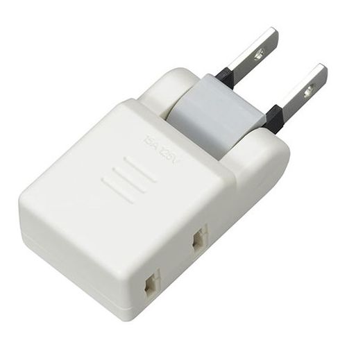 YAZAWA 極小コーナータップ 2個口 ホワイト Y02CM200WHX40(代引不可)