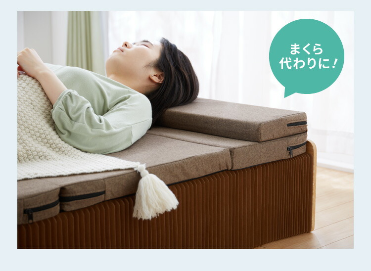 ペーパーベッド 蛇腹ベッド セミシングル 幅80cm ベッド 折りたたみ ペーパーベッド セミシングル 幅85cm 耐荷重120kg