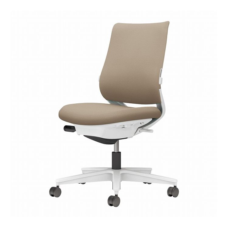 【メーカー直送】 コクヨ オフィスチェア 椅子 イス チェア ミトラ2 肘無 ランバー付 ホワイトグレー ソフトベージュ(代引不可)【送料無料】|リコメン堂インテリア館