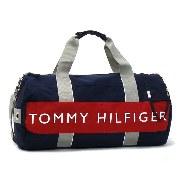 楽天市場 トミーヒルフィガー Tommy Hilfiger ボストンバッグ Logo Classics L Duffle Navy Red Nv リコメン堂インテリア館