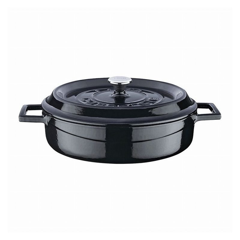 楽天市場】LAVA 無加水鍋 オーバルキャセロール 25cm LV0083 IH対応