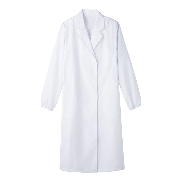 女性用検査衣 MR2204L (ホワイト)株式会社サーヴォ4582439068388(代引不可)【送料無料】