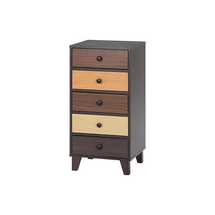 ウッドグラデーション スリムチェスト W445×D390×H890mm MDF パチクルボード おしゃれ 収納(代引不可)【送料無料】 7,358円